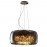 Lampara Led Argos Cromo 6L Cristal 508111