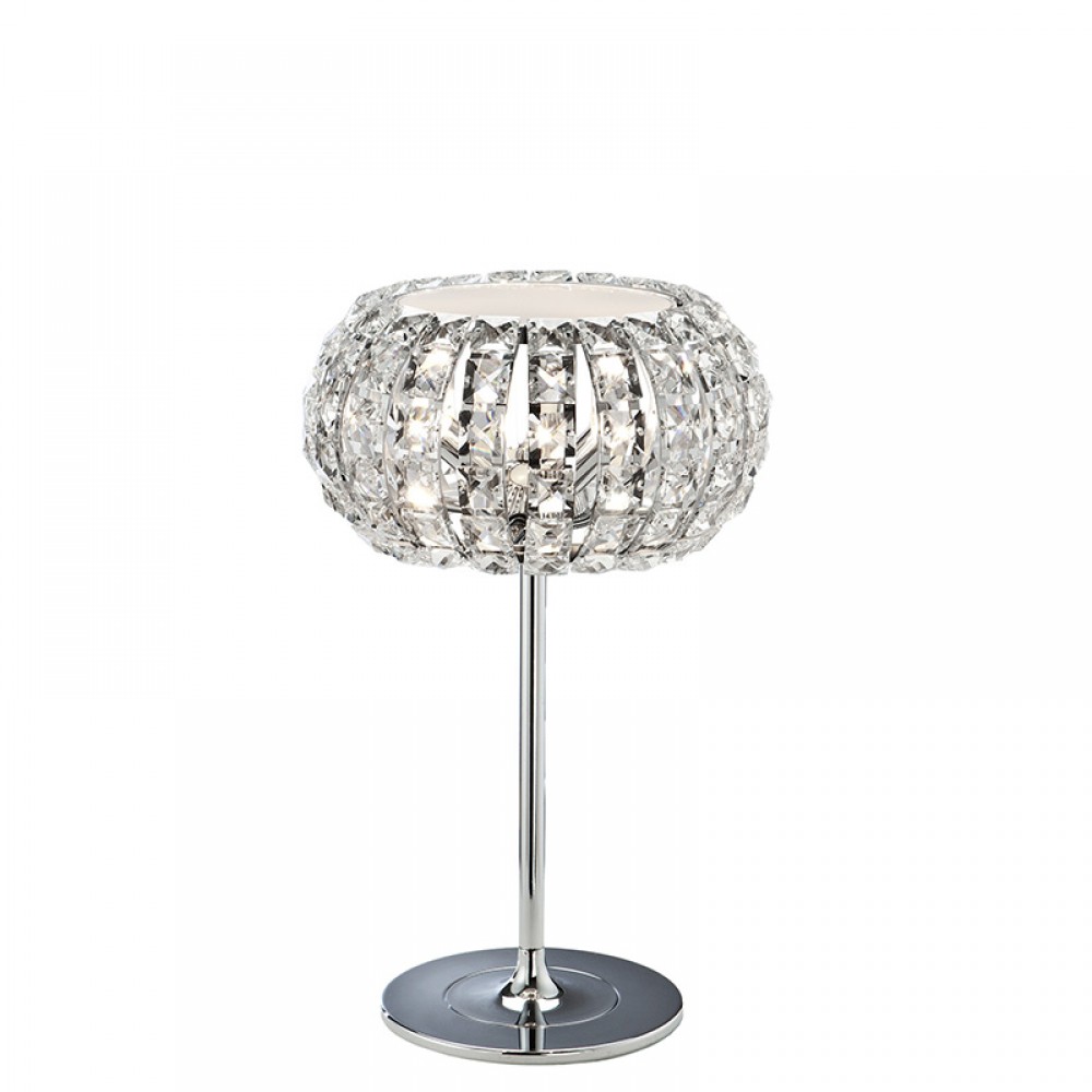 Schuller, Sobremesa Diamond Cromo Led 6W 3L 508424