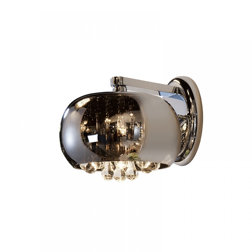 Schuller, Aplique Led Argos Cromo Cristal Espejado 509327