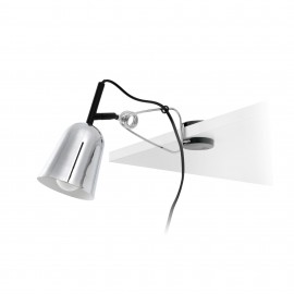 Faro Studio Pinza Cromo-Blanco Mate E14 51134