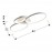 Plafon Sios Led 3 Aros Blanco 518394