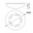 Mantra Plafon ZERO Redondo 5L E27 5410
