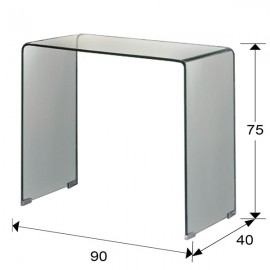 Schuller, Consola Glass Transparente 552431