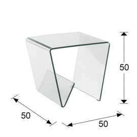 Schuller, Mesa Auxiliar Glass Iii 553106