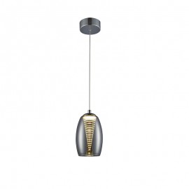 Lampara Led Nebula Cromo Doble Tulipa 5W 584102