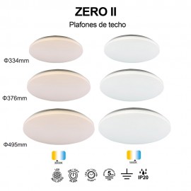 Mantra, Mantra Plafon ZERO II Led Redondo 33Cm 5000K 5945