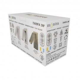Mantra, Mantra Aplique TARIFA Cuero Lector Led 3W 3000K 6072