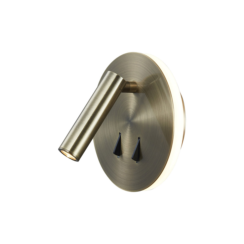 Mantra, Mantra Aplique CAYMAN Cuero Lector Led 6082