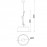 Mantra Colgante SABINA Grande 1L 6178