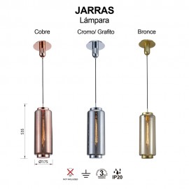 Mantra, Mantra Lampara JARRAS CROMO 1L 6197