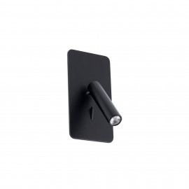 Faro Suau Empotrable Negro Led 3W 3000K 62128