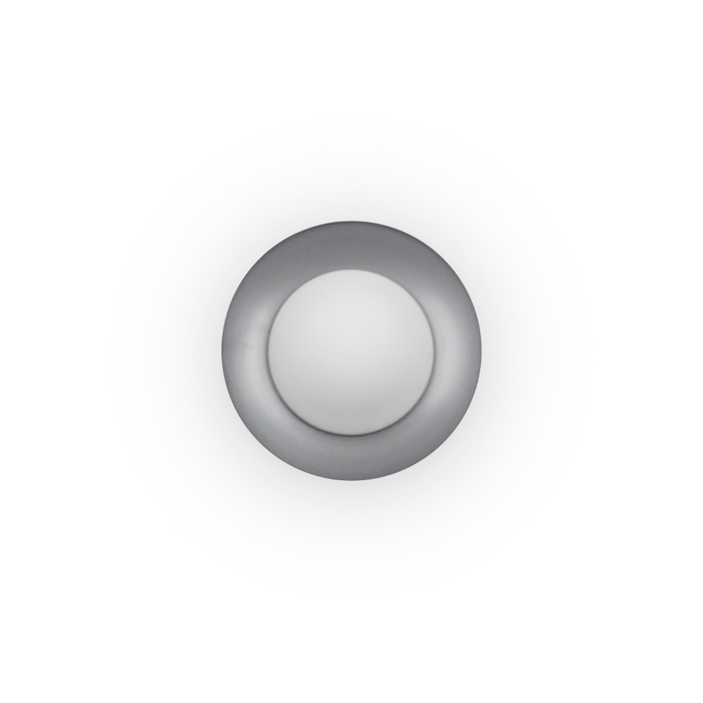 Faro, Faro Side Plafon Ø200 Blanco-Niquel Mate G9 5W 62133