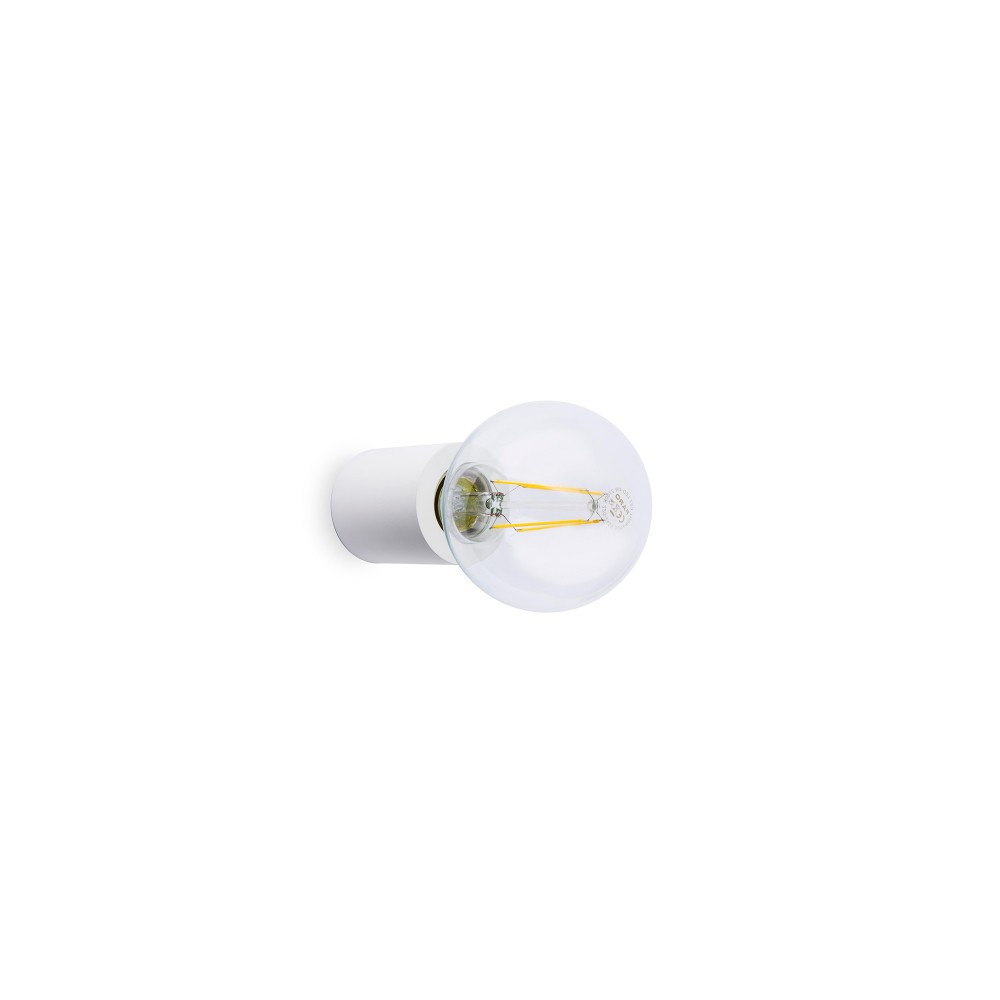 Faro, Faro Ten Aplique Blanco Mate E27 20W 62150
