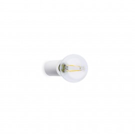 Faro Ten Aplique Blanco Mate E27 20W 62150