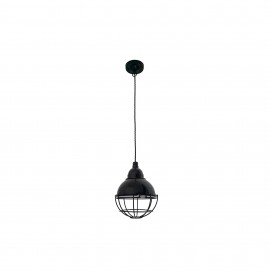 Faro Claire Colgante Negro E27 15W 62802