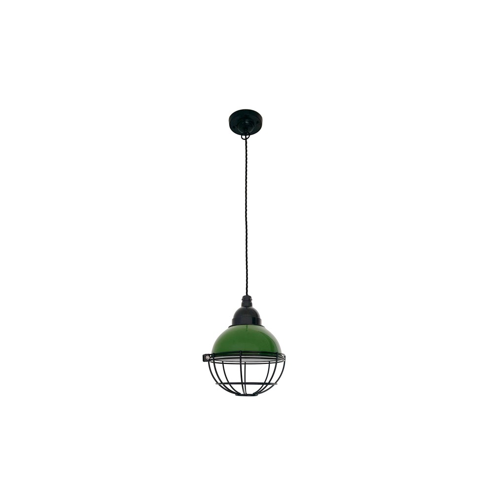 Faro, Faro Claire Colgante Verde E27 15W 62803