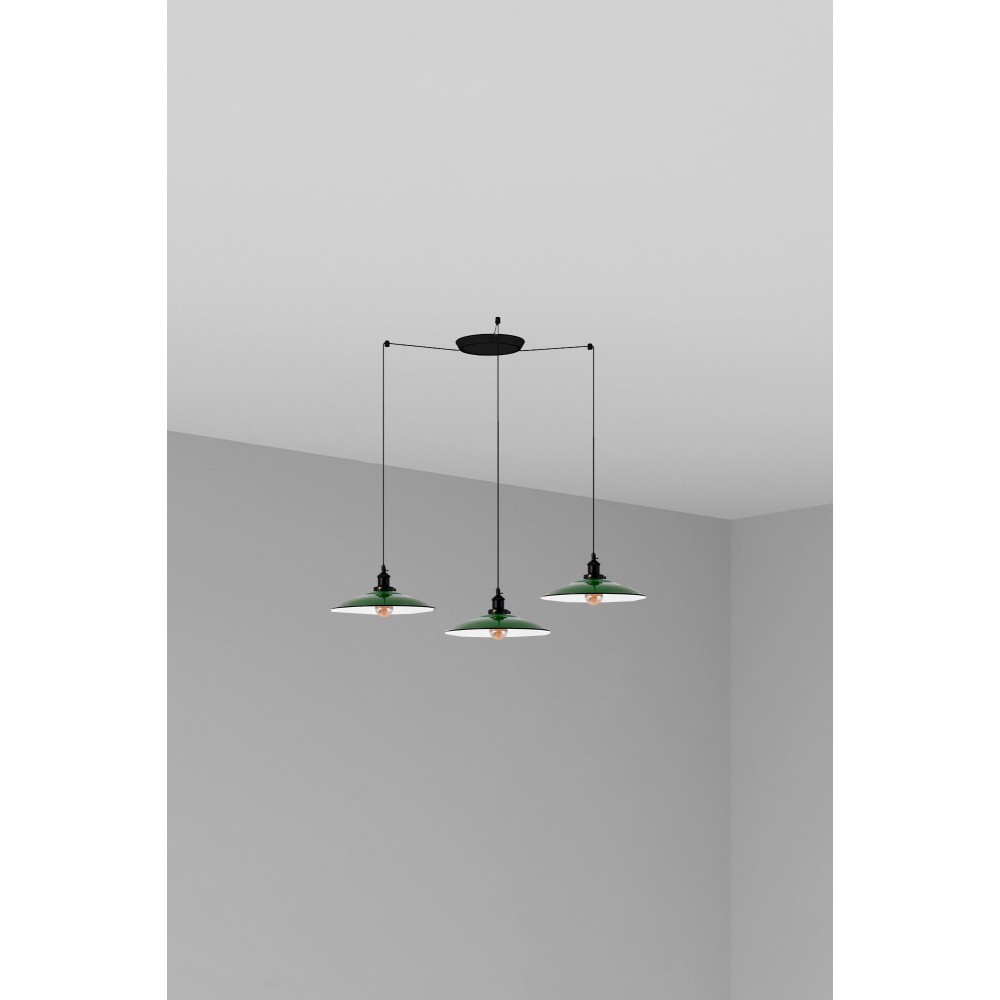 Faro, Faro Lang Colgante Verde E27 3L 62805-3L