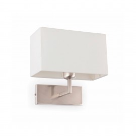 Faro Roda Aplique Niquel Mate 1L X E27 Max 60W 62988