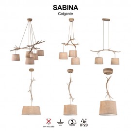 Mantra, Mantra Colgante SABINA 1L 6410