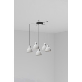 Faro, Faro Lampara Venice Colgante Blanca Ø160 1x E27 5l
