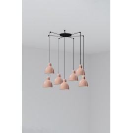 Faro Lampara Venice Colgante Rosa Ø160 1x E27 7l