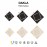 Mantra Aplique DAKLA Cuadrado Led 18W Blanco 6426