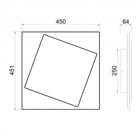 Mantra, Mantra Aplique LED Dakla Blanco 6429