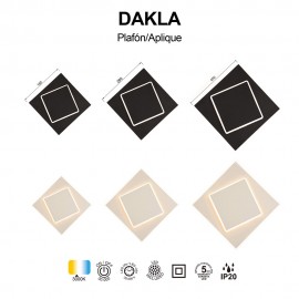 Mantra, Mantra Aplique LED Dakla Blanco 6429