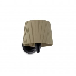 Faro Samba Apl. Negro P.Encint E27 ø215x160xø190 Verde 64307-37