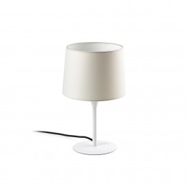 Faro Conga Minism Blanco P. E27 ø215x160xø190 Beige 64316-02