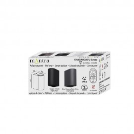 Mantra, Mantra Aplique Exterior KANDANCHU 2L Gu10 Gris Oscuro 6510