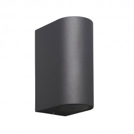 Mantra Aplique Exterior KANDANCHU 2L Gu10 Gris Oscuro 6510