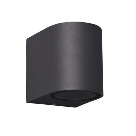 Mantra Aplique Exterior KANDANCHU 1L Gu10 Gris Oscuro 6512