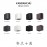 Mantra Aplique Exterior KANDANCHU 1L Gu10 Blanco 6513