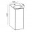 Mantra Aplique Exterior KANDANCHU Cuad 2L Gu10 Blanco 6515