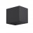Mantra Aplique Exterior KANDANCHU Cuad 1L Gu10 Gris Oscuro 6516