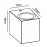 Mantra Aplique Exterior KANDANCHU Cuad 1L Gu10 Blanco 6517