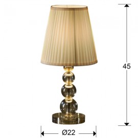 Schuller, Sobremesa Mercury Peque Champan 662136N