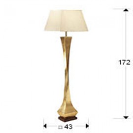 Schuller, Lampara Pie Deco Oro Led E27 10W 662514-7449 