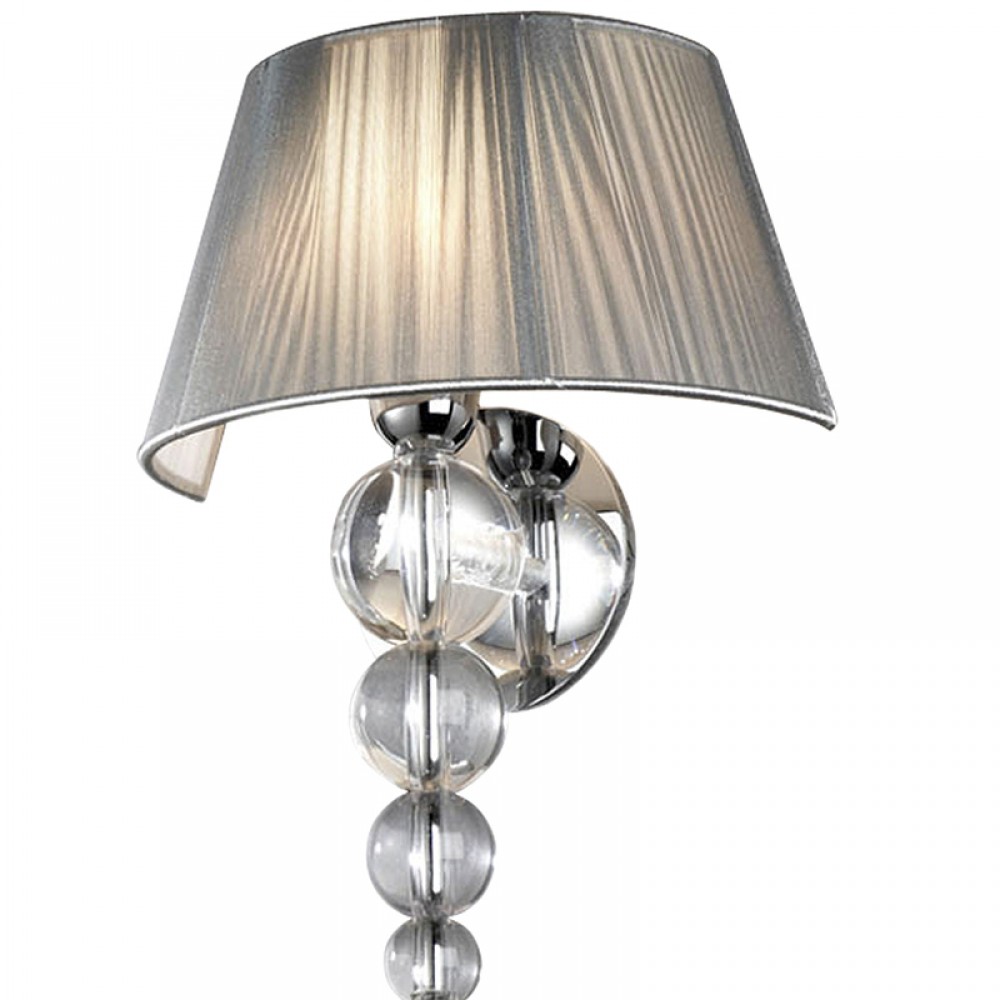 Schuller, Aplique Led Mercury Cromo Pantalla Plata 663676