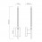 Mantra Aplique TORCH Blanco Led 6W 3000K 6700