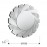 Espejo Flavia Ø100 Cm Plata 678322