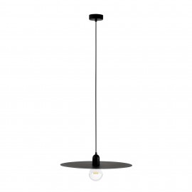 Faro Plat Colgante Negro E27 60W 68145
