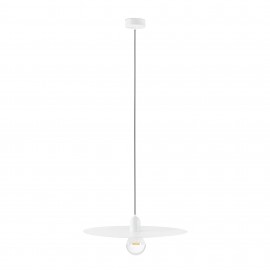 Faro Plat Colgante Blanco E27 60W 68146