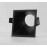 Mantra Comfort LAMBORJINI Gu10 Fijo 45º Cuadrado Negro 6846