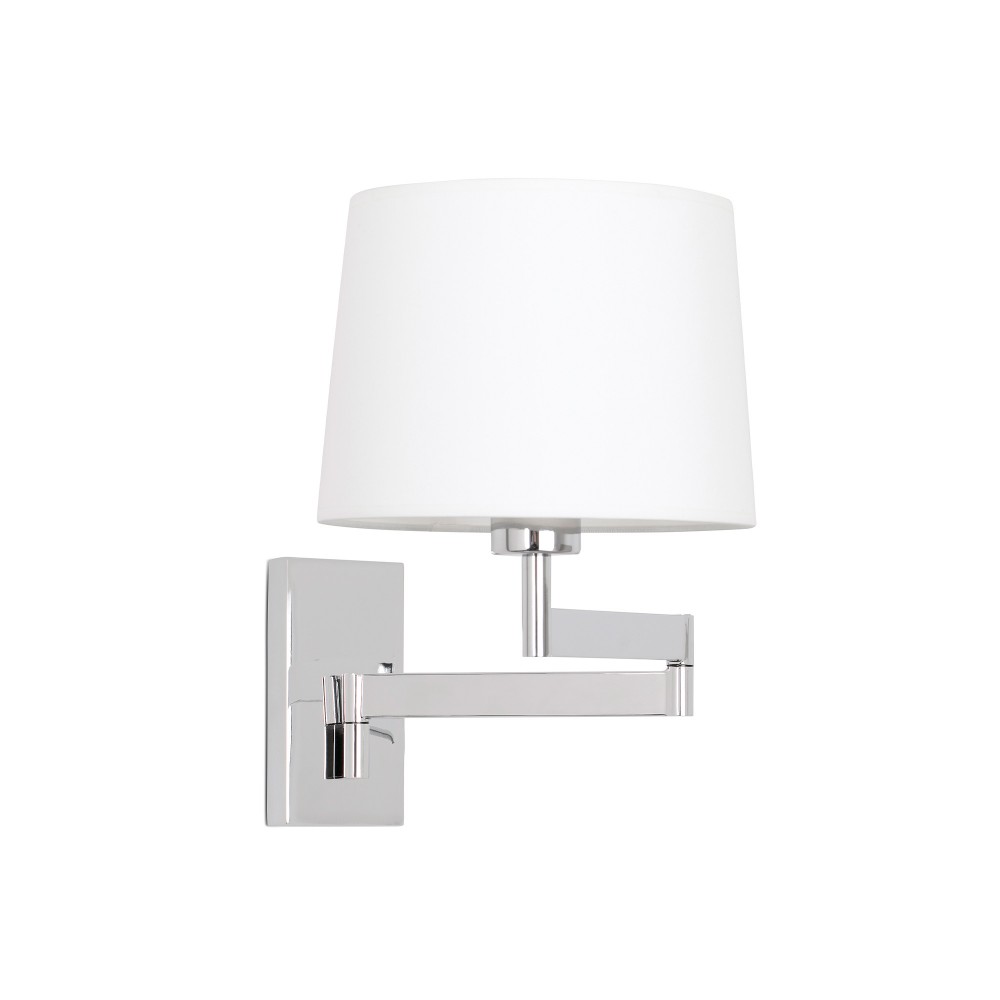 Faro, Faro Artis Aplique Articulado Cromo Pantalla Blanca 68495-01