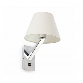 Faro, Faro Moma-1 Aplique Blanco 1L E27 60W 68504