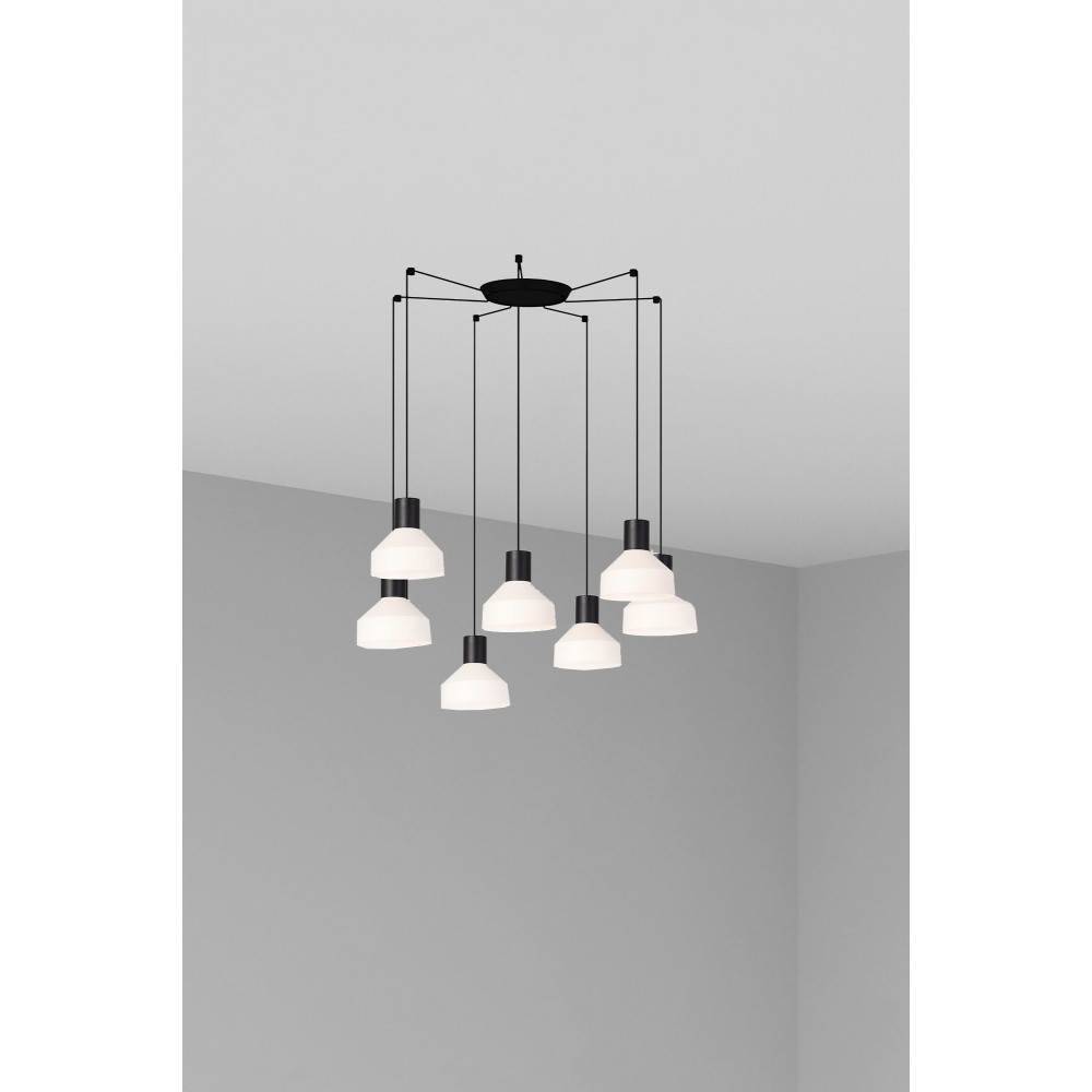 Faro, Faro Kombo Colgante Beige ø200 1X E27 7L 68594-7L