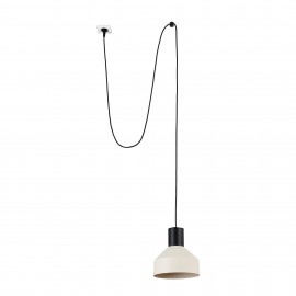 Faro Kombo Colgante Con Clavija Beige ø200 1X E27 68604-65