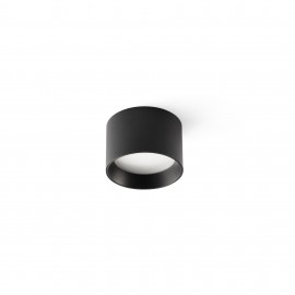 Faro Mizu Plafon Negro 8W 68616